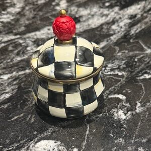 MAC-KENZIE CHILDS SUGAR BOWL